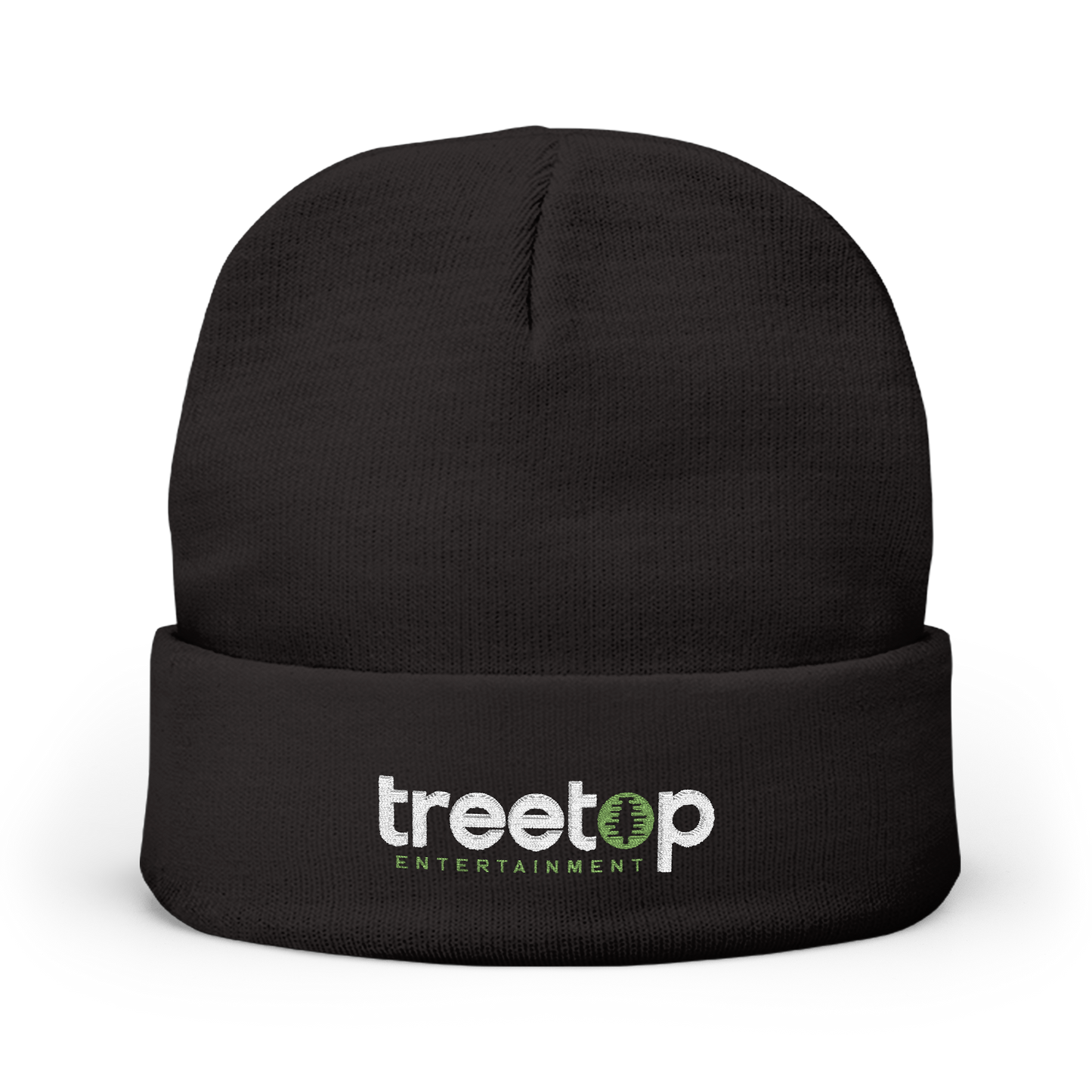 Embroidered Treetop Beanie