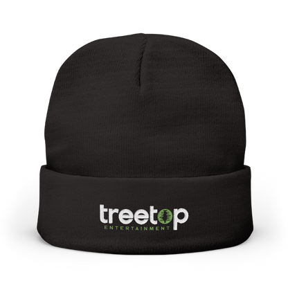 Embroidered Treetop Beanie