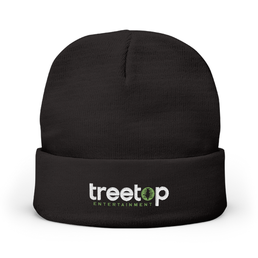 Embroidered Treetop Beanie