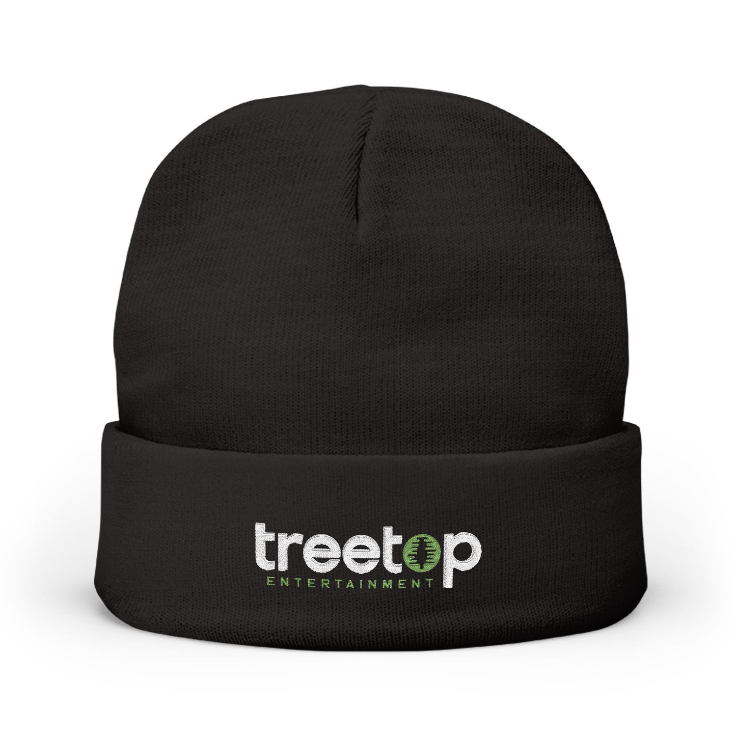 Embroidered Treetop Beanie