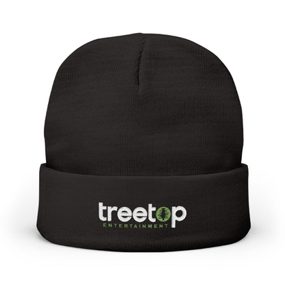 Embroidered Treetop Beanie